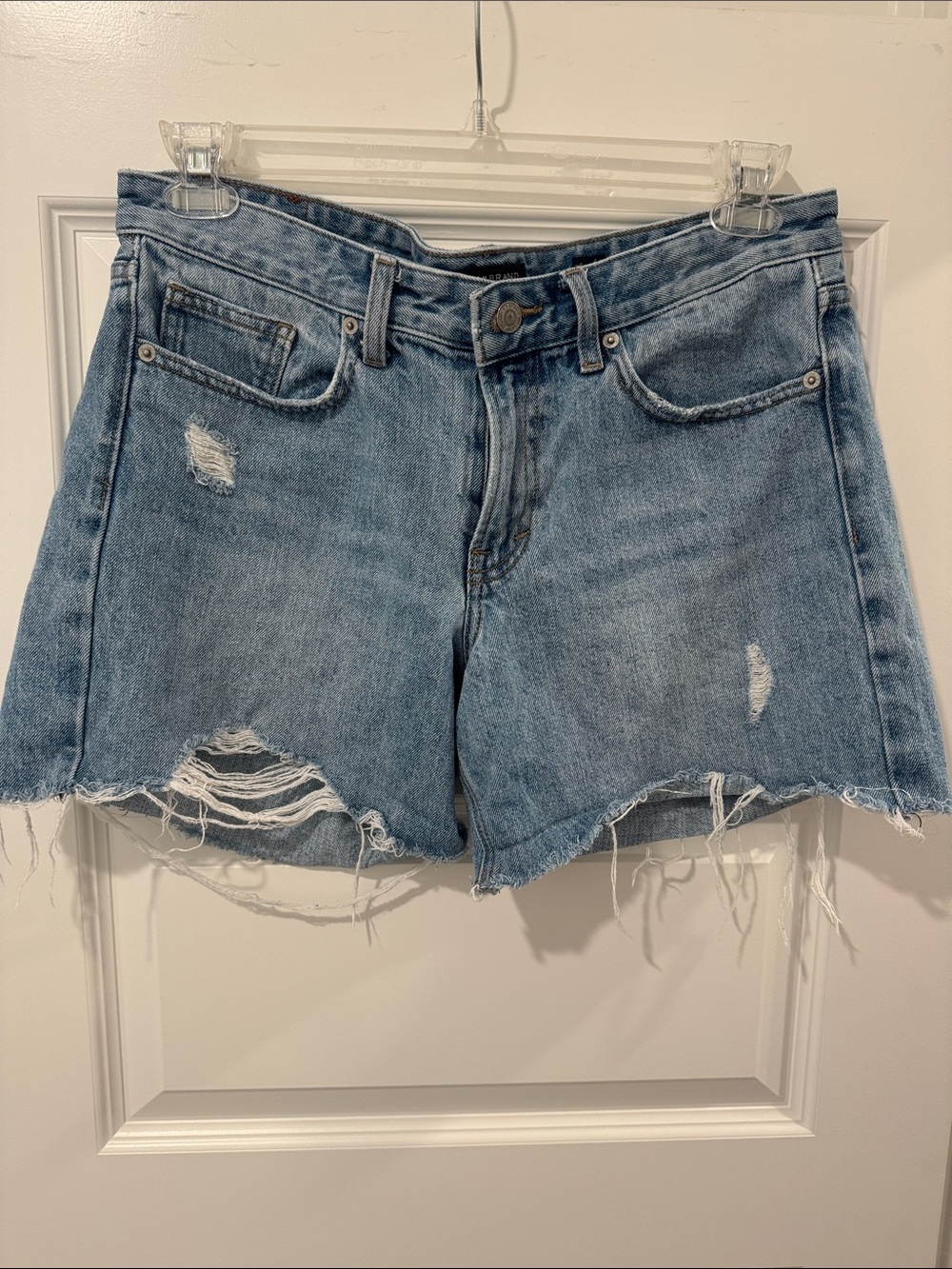 Lucky Brand Light Blue Distressed Denim Cutoff Shorts